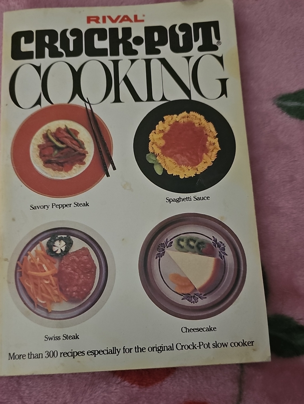 Rival Crock-Pot Cooking Cookbook - White Cover